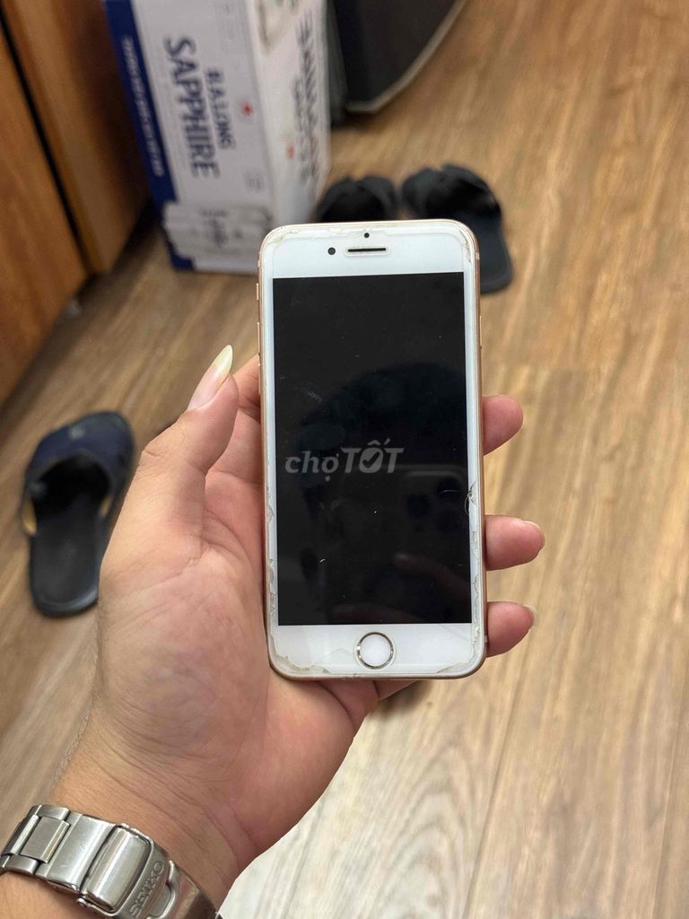 Apple iPhone 8g 64GB Vàng đồng Đã thay pin. Mua bán Điện thoại tại Quận Hoàng Mai Hà Nội được đăng bởi nguyễn quang huy hình 1
