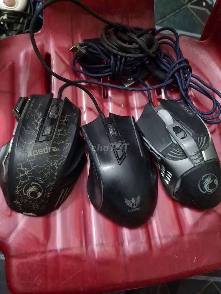 Chuột gaming Dây dù LED Đen, Xám. Mua bán Phụ kiện (Màn hình, Chuột...) tại Quận 3 Tp Hồ Chí Minh được đăng bởi Sơn hình 1