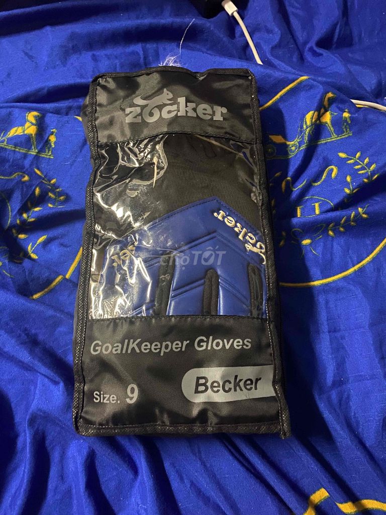 Găng tay thủ môn Zocker Becker Nam size 9. Mua bán Đồ thể thao, Dã ngoại tại Quận Hoàng Mai Hà Nội được đăng bởi Vũ Đạt hình 1