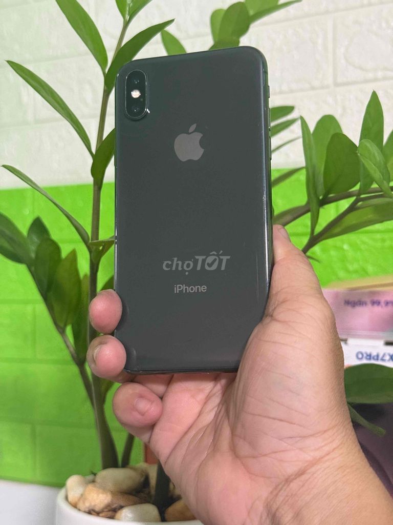 Apple iPhone X 64GB Xám Like New. Mua bán Điện thoại tại Huyện Hóc Môn Tp Hồ Chí Minh được đăng bởi Sonle hình 1