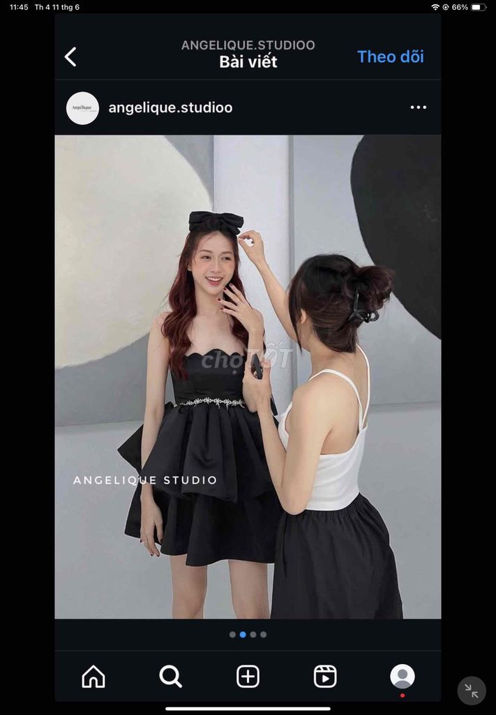 đầm thiết kế free size. Mua bán Quần áo tại Quận Tân Bình Tp Hồ Chí Minh được đăng bởi Trần Lâm Như Ý hình 2