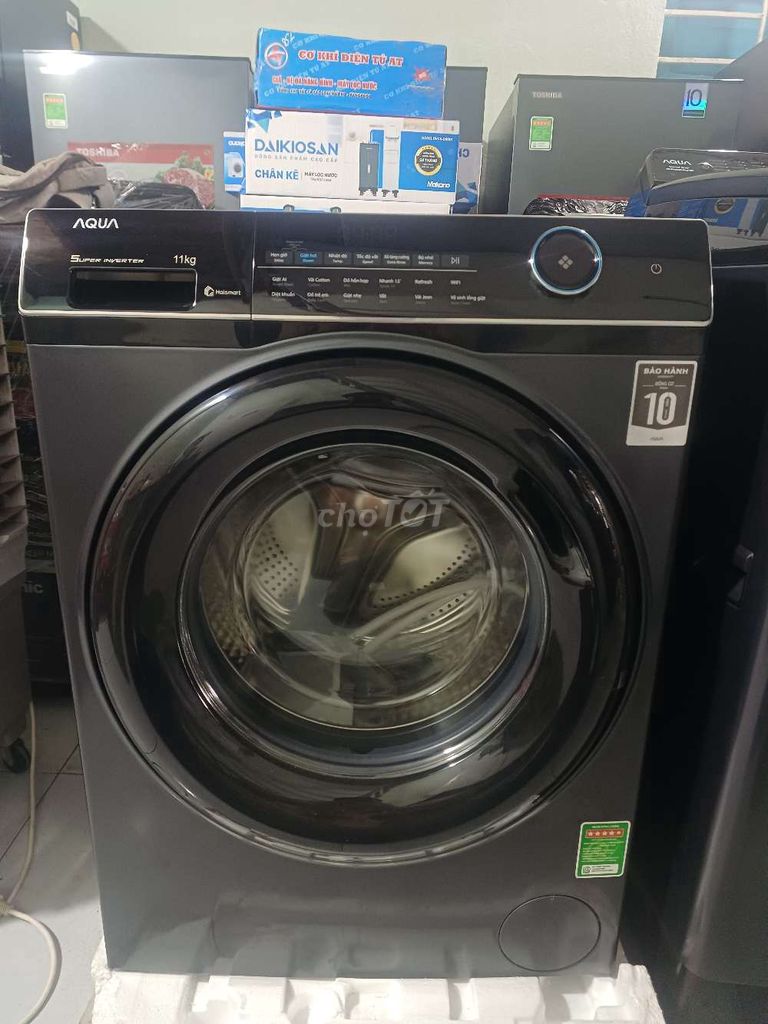 MÁY GIẶT AQUA 11KG BH 2 NĂM HÀNG TRƯNG BÀY. Mua bán Máy giặt tại Huyện Hòa Vang Đà Nẵng được đăng bởi Nguyễn Thanh Phước hình 1