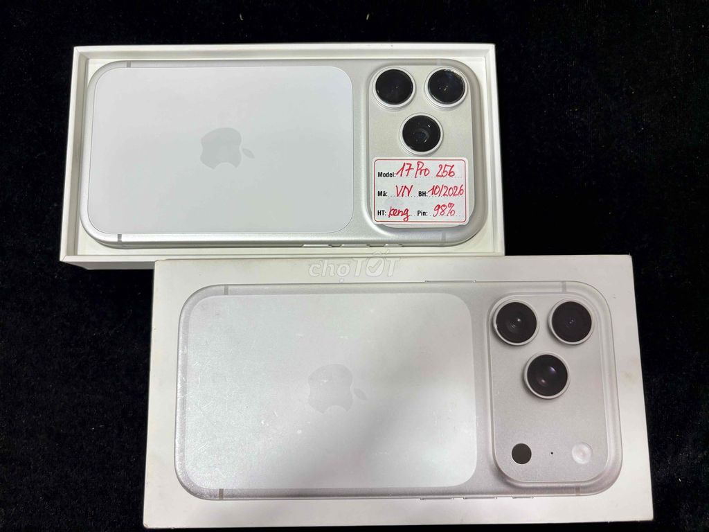 Apple iPhone 17 Pro 256GB Trắng Likenew. Mua bán Điện thoại tại Quận Đống Đa Hà Nội được đăng bởi Quý Hoàng hình 1
