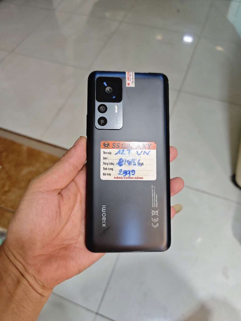 Xiaomi 12T 256GB Đen. Mua bán Điện thoại tại Thành phố Thuận An Bình Dương được đăng bởi Uy Tính Là Vàng  hình 1