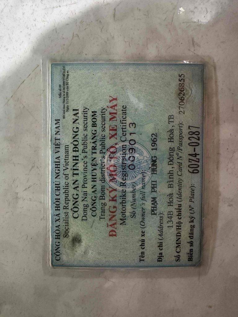 Xe ổn định, không có nhu cầu sử dụng, cần bán. Mua bán Xe máy tại Huyện Trảng Bom Đồng Nai được đăng bởi đoàn vương hình 5