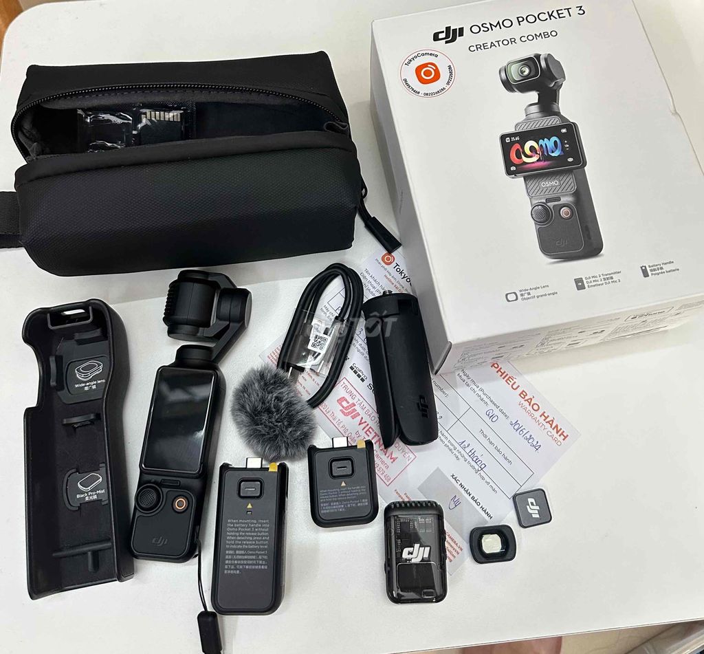 Dji Osmo Pocket 3 combo like new