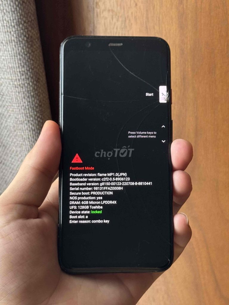 Xác Google Pixel 4 6/128GB. Mua bán Điện thoại tại Quận Tây Hồ Hà Nội được đăng bởi Quân hình 1