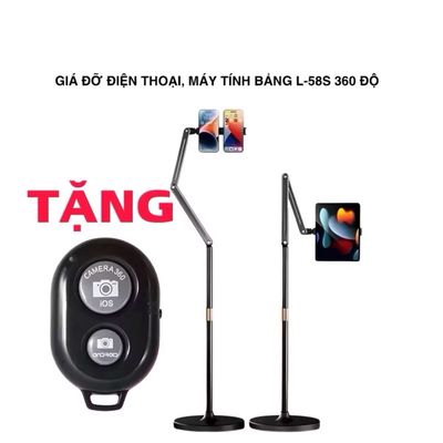 Giá đỡ điện thoại, máy tính bảng đa năng L-58S. Mua bán Phụ kiện (Màn hình, Chuột...) tại Quận Thanh Xuân Hà Nội được đăng bởi Ánh Ngọc