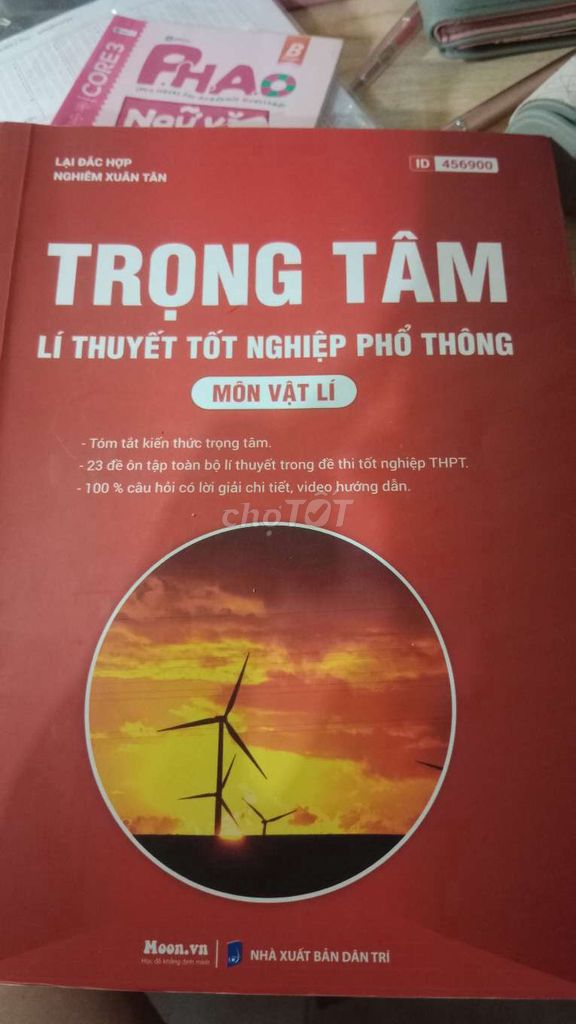 Sách Trọng Tâm Lí Thuyết Tốt Nghiệp Vật Lí. Mua bán Sách tại Thành phố Ngã Bảy Hậu Giang được đăng bởi Nguyễn Thị Ngọc Yến  hình 1