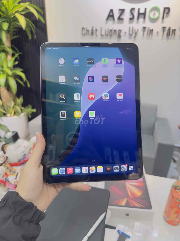 ipad pro m1 sa/a 128GB 11” đủ box zin