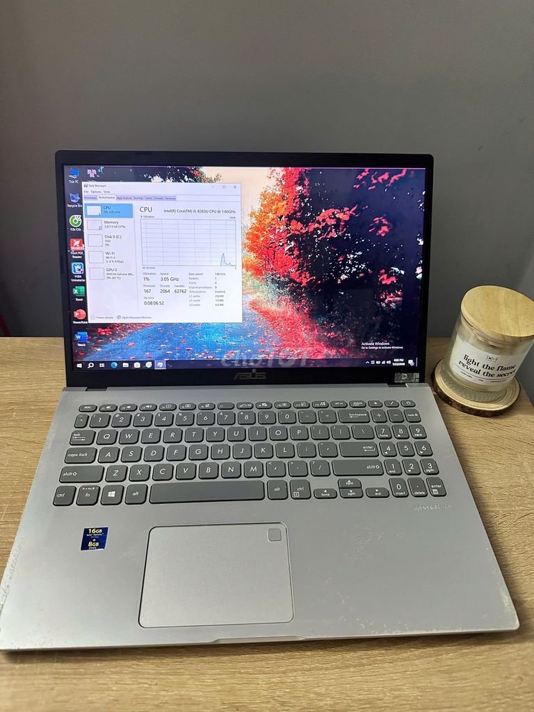 Asus VivoBookX509FJ I5 gen8 15.6 inch 8GB/Card rời. Mua bán Laptop tại Thành phố Thủ Đức Tp Hồ Chí Minh được đăng bởi Mai MQuan hình 1