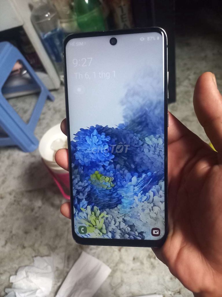 Samsung S20 Ultra Đen Đã sử dụng. Mua bán Điện thoại tại Huyện Bình Chánh Tp Hồ Chí Minh được đăng bởi A Hien hình 1