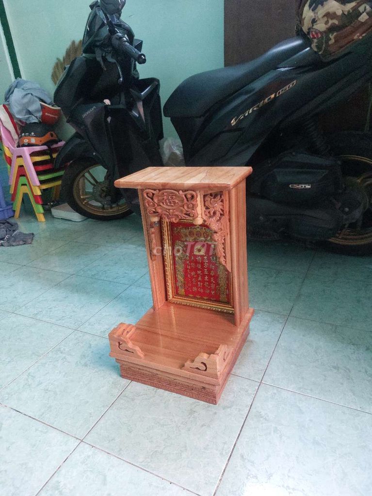 Bàn thờ ông thần tài thổ địa. Mua bán Nội thất, đồ gia dụng khác tại Quận Tân Phú Tp Hồ Chí Minh được đăng bởi LÊ THƯ hình 1