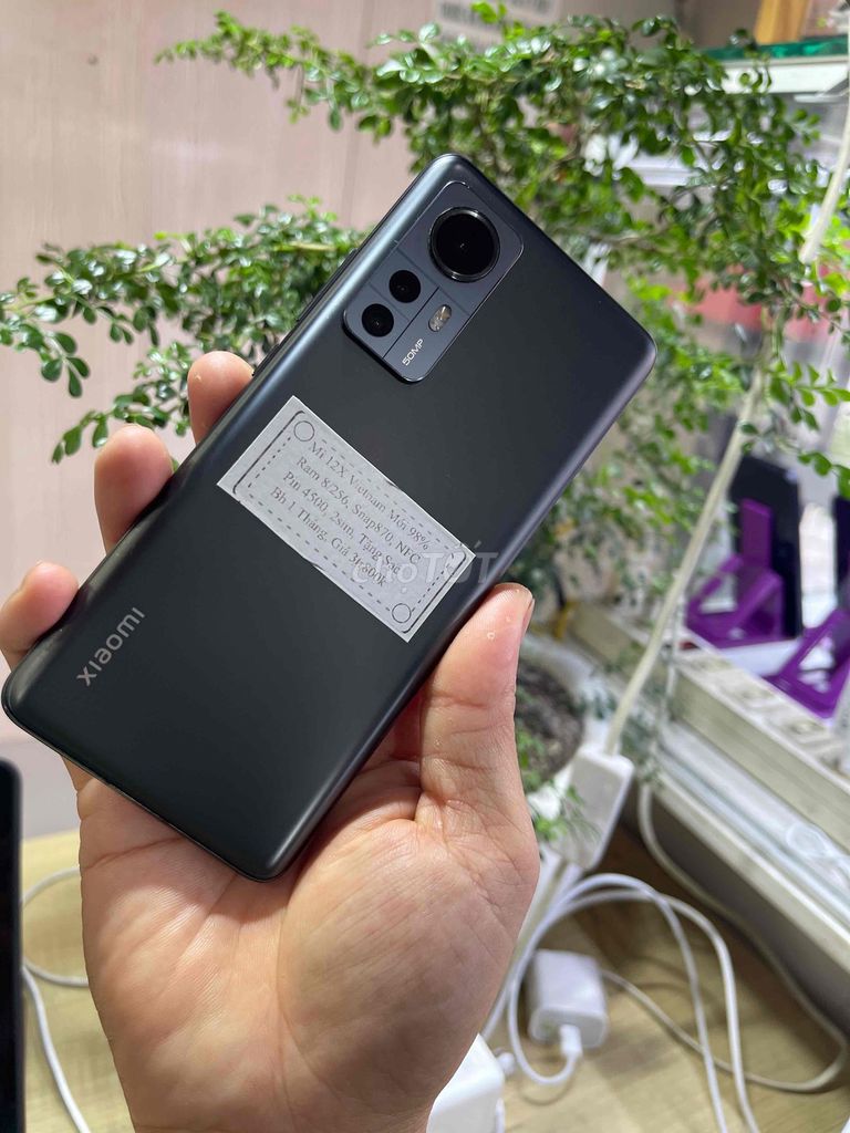 Xiaomi 12X 8/256 Zin Thanh lý 01. Mua bán Điện thoại tại Huyện Trảng Bàng Tây Ninh được đăng bởi Sun Mobile Shop Điện Thoại Trảng Bàng Tây Ninh 01 hình 1