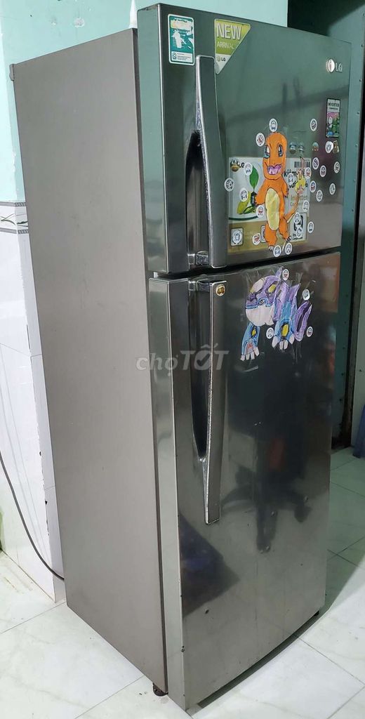 Tủ lạnh LG 209L Inverter bạc. Mua bán Tủ lạnh tại Thành phố Thủ Dầu Một Bình Dương được đăng bởi Nguyên hình 1
