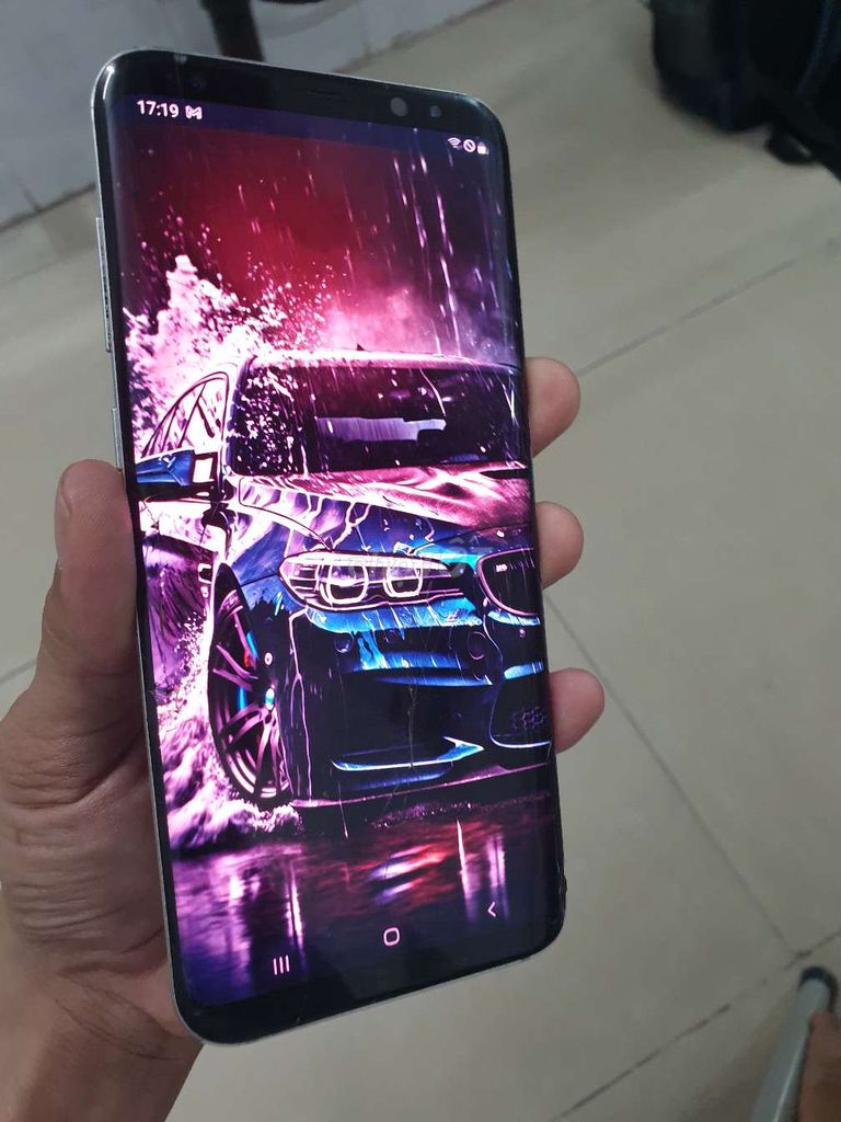 S8plus samsung bạc