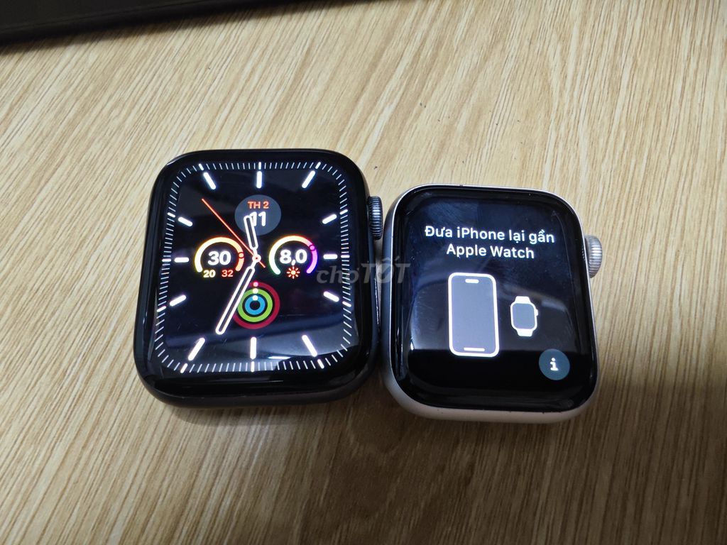 Cặp apple watch s4 40 + 44mm Lte