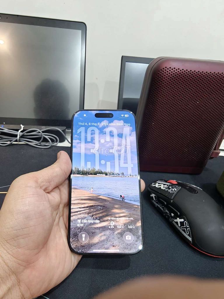 iPhone 16 Pro 128GB Đen Viền xước nhẹ. Mua bán Điện thoại tại Huyện Ea H'leo Đắk Lắk được đăng bởi Dac hình 1