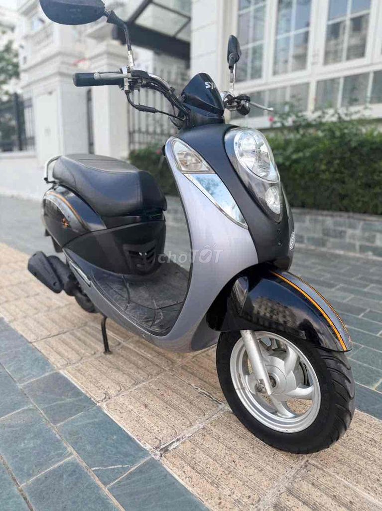 SYM Elite 50 куб. см 2021, черный