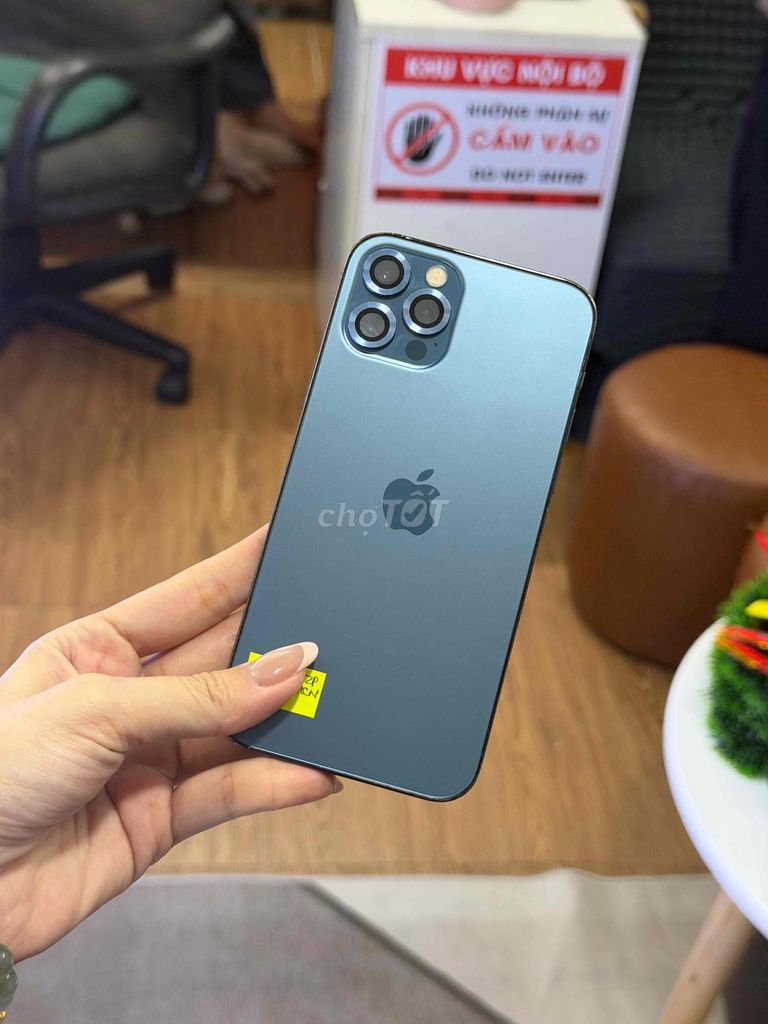 APPLE 12 PRO 128GB BLUE LIKE NEW 98% FULL CN QT. Mua bán Điện thoại tại Quận 8 Tp Hồ Chí Minh được đăng bởi CA REM BÁN TÁO hình 1