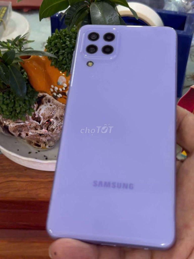 Samsung Galaxy A22 128GB Tím. Mua bán Điện thoại tại Huyện Côn Đảo Bà Rịa - Vũng Tàu được đăng bởi điện thoại giá sỉ 501lê Hồng Phong  hình 1