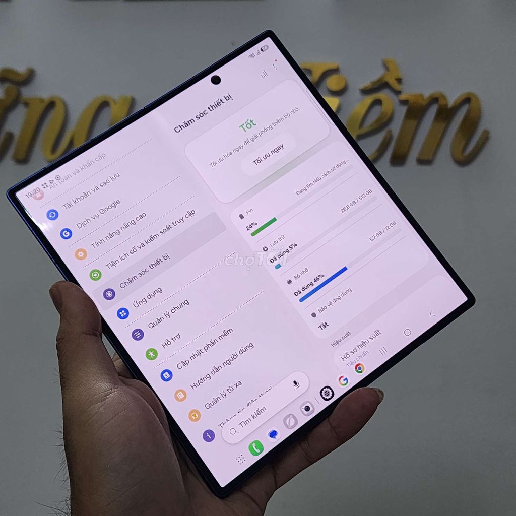 Samsung Z Fold 7 512GB Vn bh hãng 10 tháng. Mua bán Điện thoại tại Quận Thanh Khê Đà Nẵng được đăng bởi Cửa hàng Zinphones  hình 1