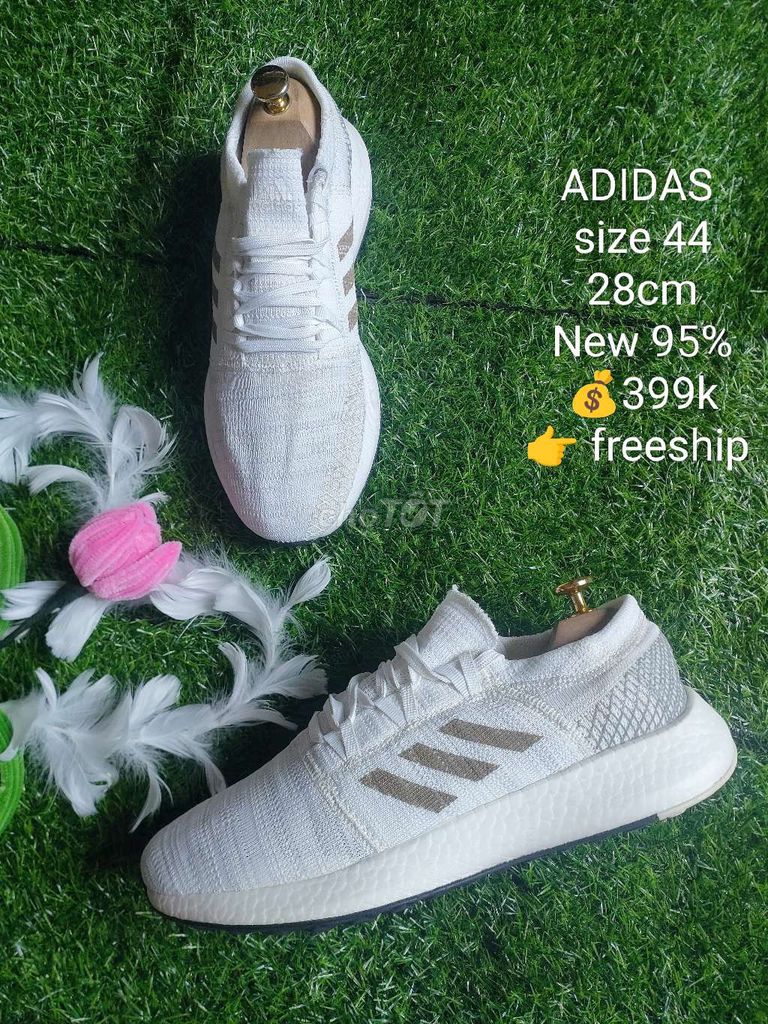 Adidas size 44 chính hãng siêu êm có ship cod