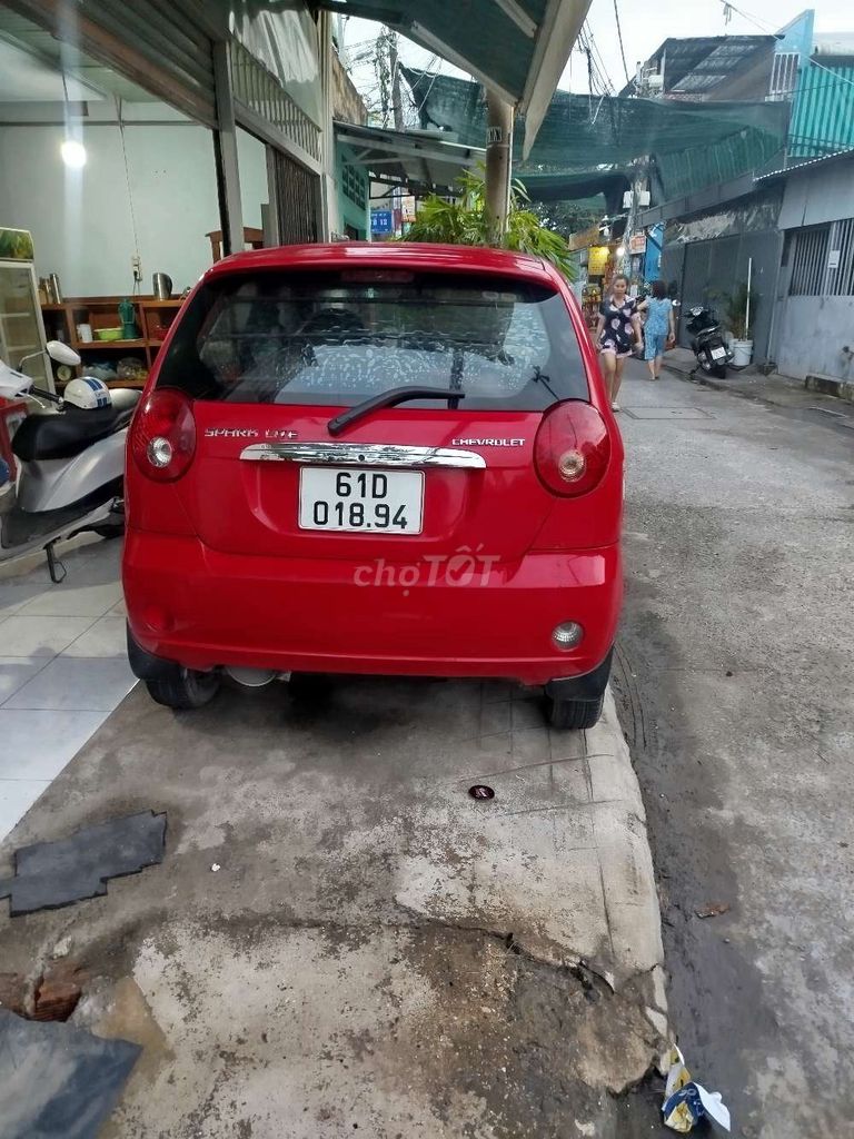 Chevrolet Spark 2014 Đỏ 131967 km. Mua bán Ô tô tại Huyện Hóc Môn Tp Hồ Chí Minh được đăng bởi tung vu xuan hình 5