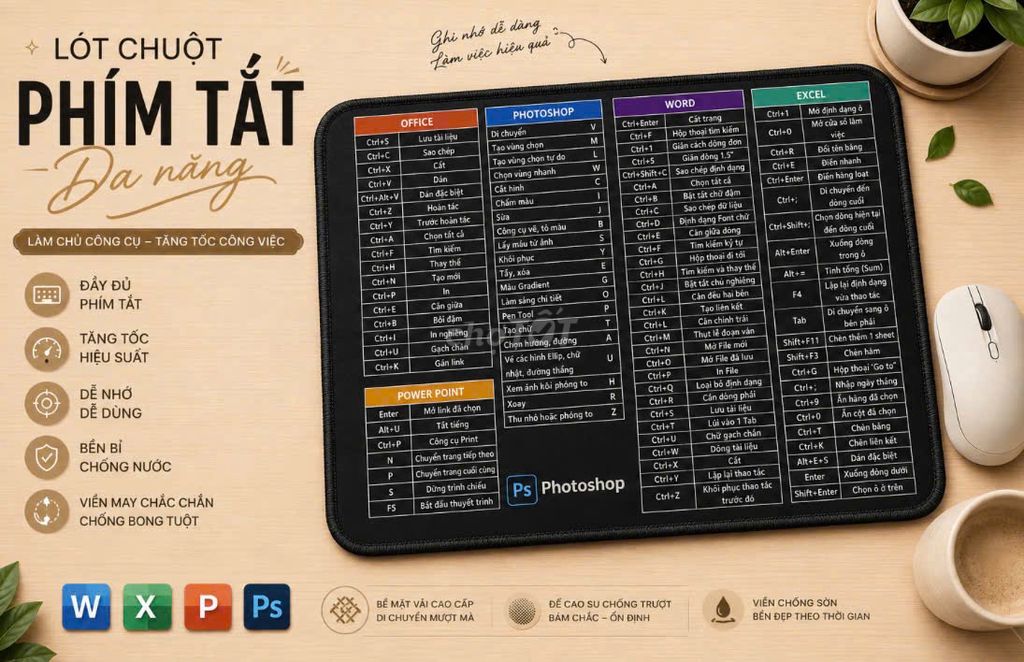 Lót chuột Cao su tự nhiên Đen. Mua bán Phụ kiện (Màn hình, Chuột...) tại Thành phố Thủ Đức Tp Hồ Chí Minh được đăng bởi Cũ Giá Rẻ hình 1