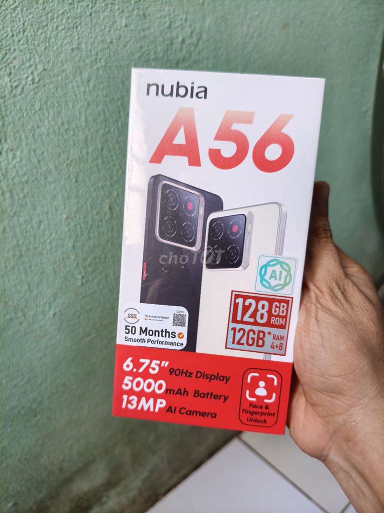 Nubia A56 4/128GB newseal màu vàng. Mua bán Điện thoại tại Thành phố Thủ Dầu Một Bình Dương được đăng bởi Quốc  hình 1