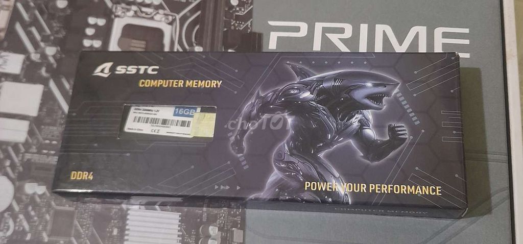 RAM máy tính SSTC DDR4 16G 3200 mua dư còn bh 4/28. Mua bán Linh kiện (RAM, Card...) tại Thành phố Thủ Dầu Một Bình Dương được đăng bởi Phú Dương  hình 1