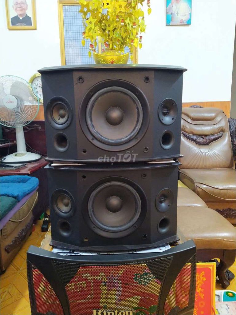 Cặp loa karaoke bas 20cm RINTON RT-801 zin tem. Mua bán Tivi, Âm thanh tại Quận Tân Bình Tp Hồ Chí Minh được đăng bởi AHuy hình 1