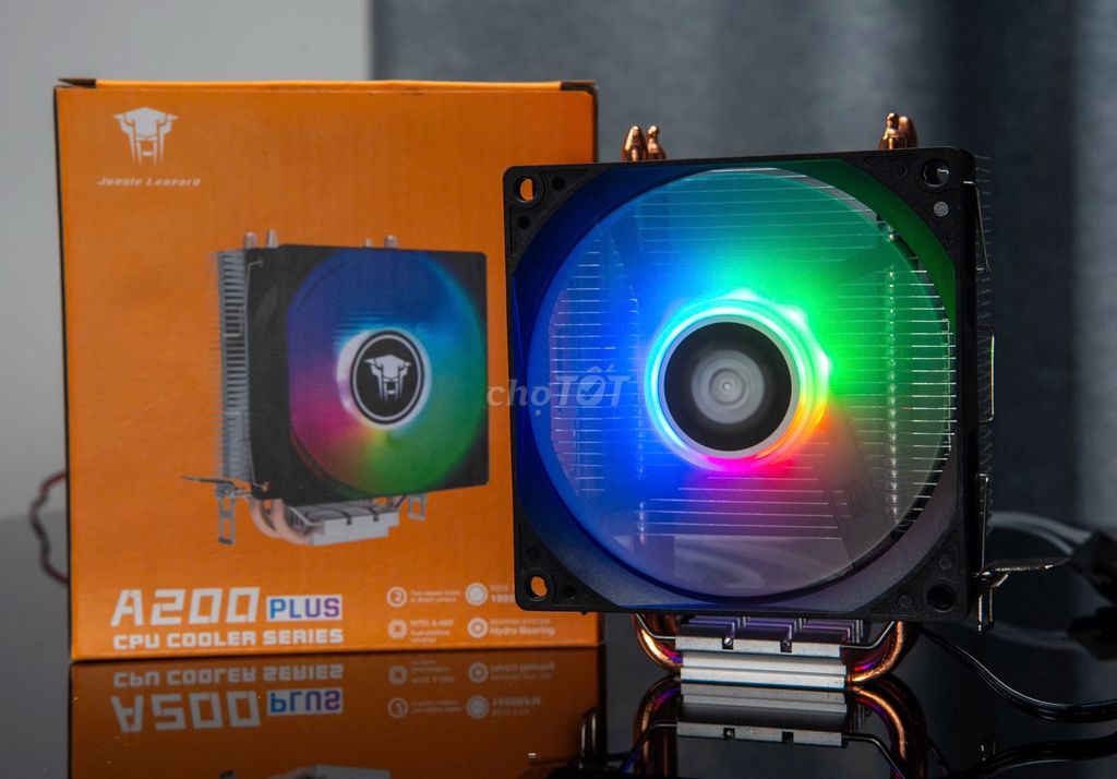 Tản nhiệt khí CPU Leopard A200 Plus- Đen Fan 92mm. Mua bán Phụ kiện (Màn hình, Chuột...) tại Thành phố Rạch Giá Kiên Giang được đăng bởi Máy Tính Kiên Giang hình 1