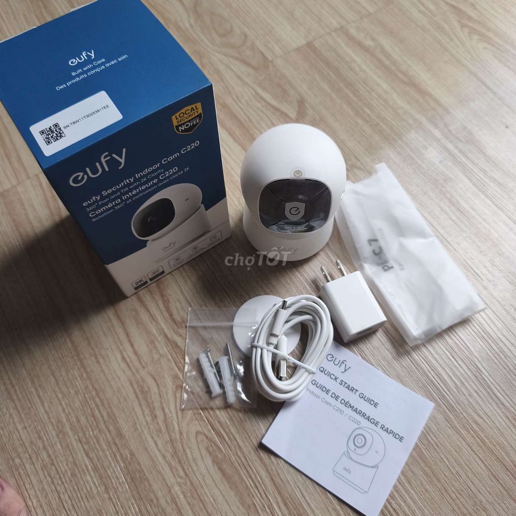 Camera an ninh Eufy Security Indoor Cam C220. Mua bán Máy ảnh, Máy quay tại Quận Liên Chiểu Đà Nẵng được đăng bởi Thuan Nguyen hình 1