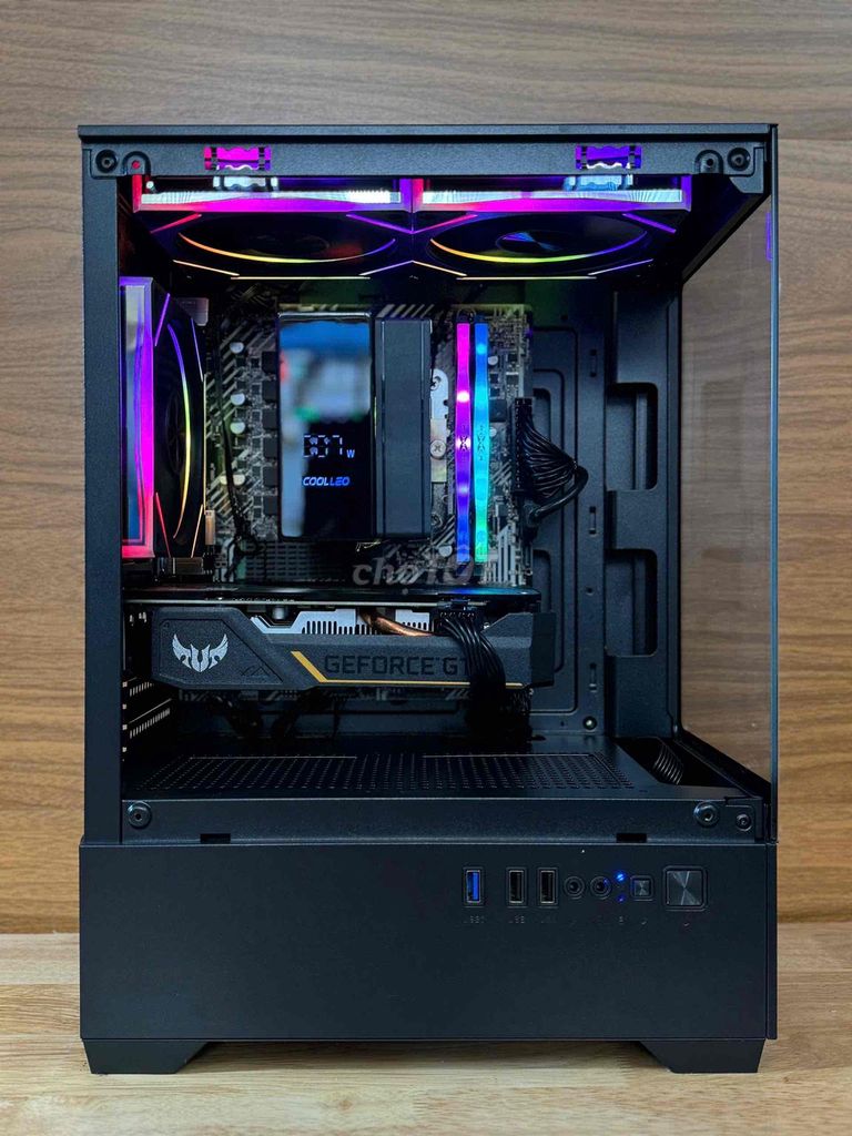 PC gaming 1660Super, tản nhiệt màn hình Digital