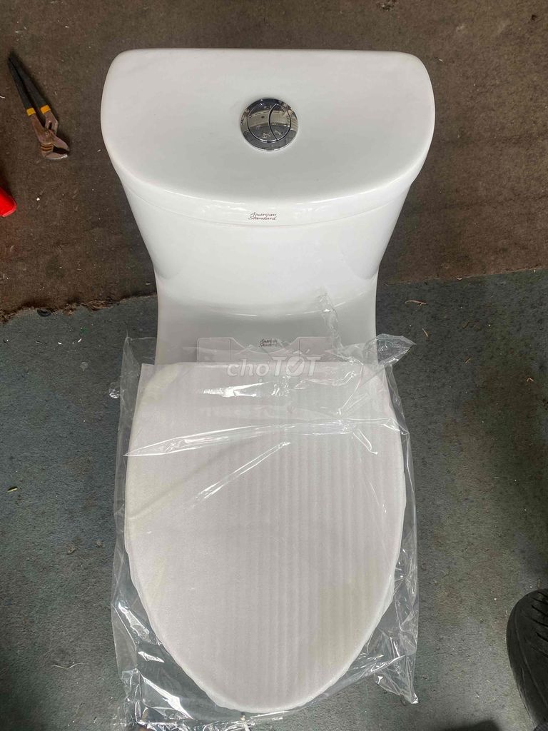 Bồn cầu American vf-2024 1khối 🚽🚽🚽