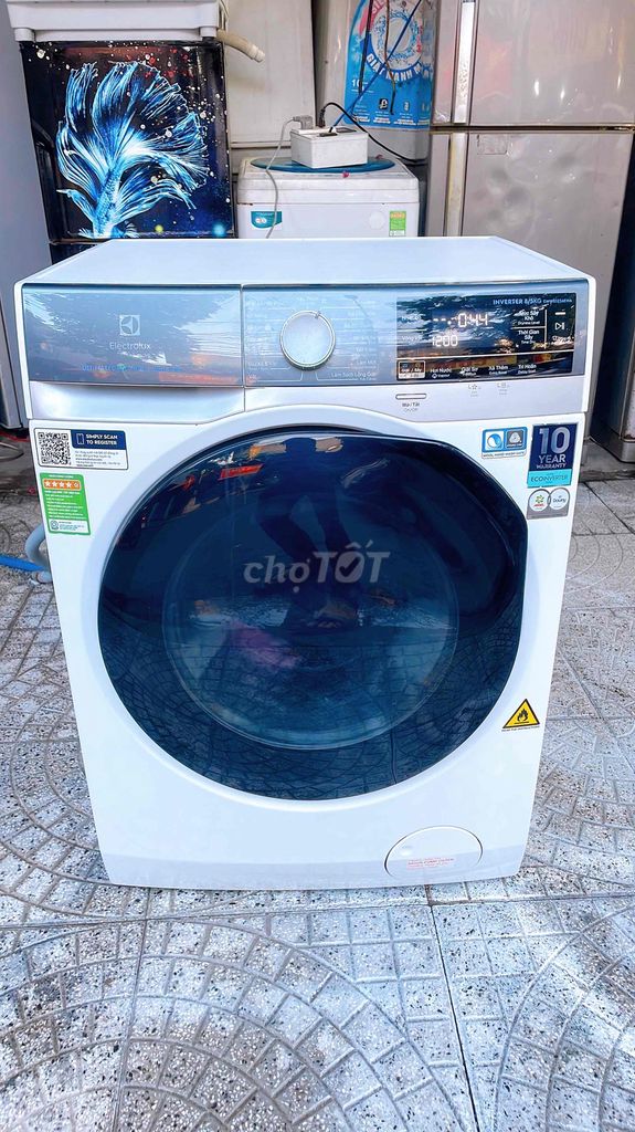 thanh lí máy giặt elextrolux giặt 8kg/sấy5kg. Mua bán Máy giặt tại Quận Cẩm Lệ Đà Nẵng được đăng bởi Nguyễn Tấn khang hình 1