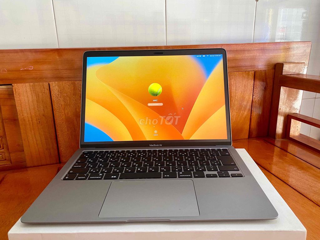Apple Macbook Air Retina 2020 i5 8GB/256GB Xám. Mua bán Laptop tại Quận Bình Thạnh Tp Hồ Chí Minh được đăng bởi NGUYEN THI NGOC BINH  hình 1