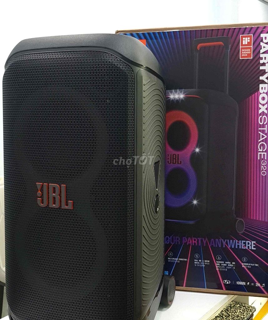 -JBL Partybox Stage 320 PGI Cbh 17/10/2025 lướt