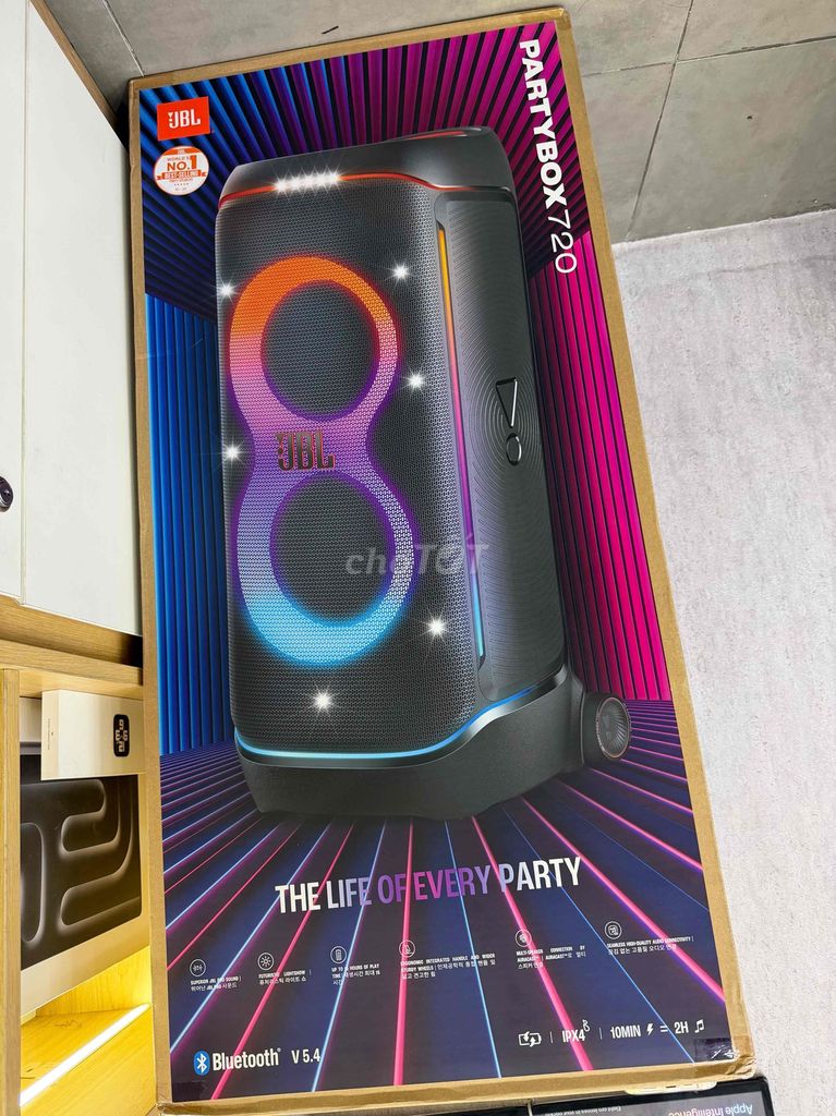 Loa Bluetooth JBL PartyBox 720 mới 100%. Mua bán Tivi, Âm thanh tại Quận Thanh Khê Đà Nẵng được đăng bởi 515 STORE 515 Trần Cao Vân TRẢ GÓP BAO ĐẬU hình 1