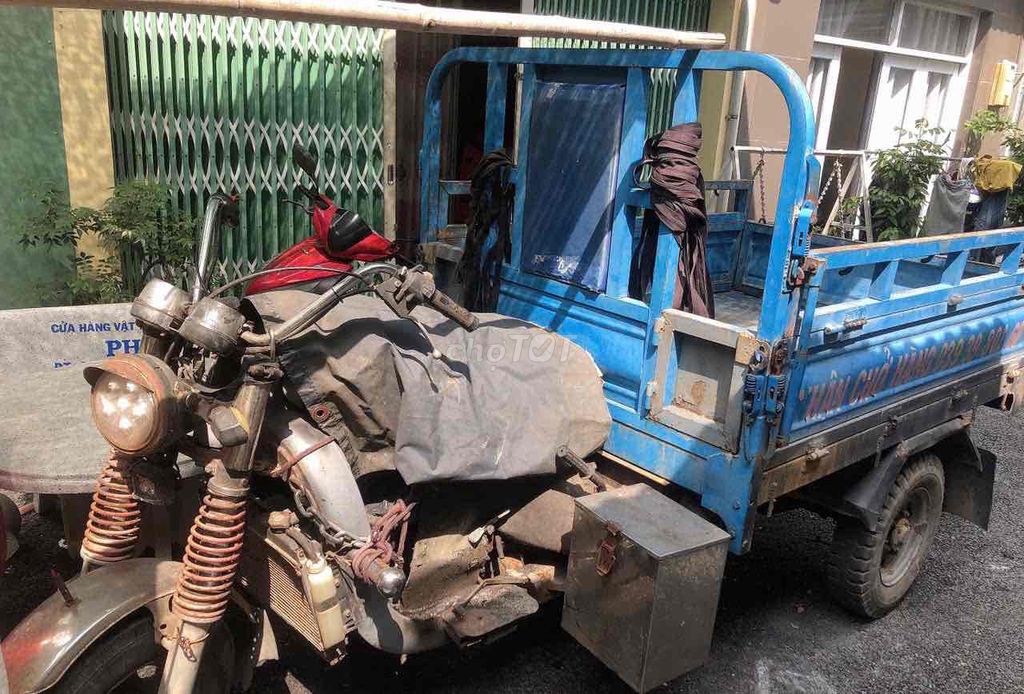 Xe ba gác dùng kỹ, pô inox bình mới láp mới vỏ đẹp. Mua bán Phương tiện khác tại Huyện Nhà Bè Tp Hồ Chí Minh được đăng bởi long thanh hình 3