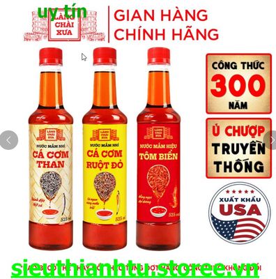 COMBO 3 CHAI 3 VỊ  NƯỚC MẮM NHỈ CÁ CƠM THAN. Mua bán Đồ ăn, thực phẩm và các loại khác tại Quận Hoàng Mai Hà Nội được đăng bởi Siêu thị Anh Tú 68  