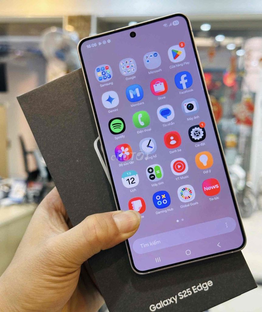 Samsung Galaxy S25 Edge 12/512GB Fullbox Như Mới. Mua bán Điện thoại tại Quận Đống Đa Hà Nội được đăng bởi  Cường Táo hình 1