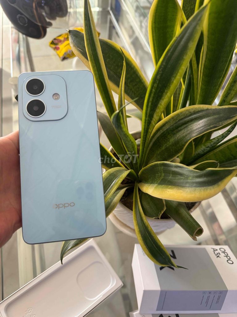 OPPO A3x 128GB Xanh. Mua bán Điện thoại tại Thành phố Thuận An Bình Dương được đăng bởi Ha Nguyen hình 1