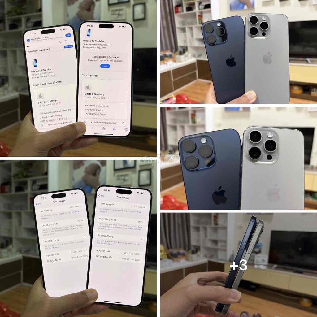 iPhone 15 Pro Max 256GB Tự Nhiên KENG APPLE 2027. Mua bán Điện thoại tại Quận Thanh Xuân Hà Nội được đăng bởi Nguyễn Huy Dũng hình 1