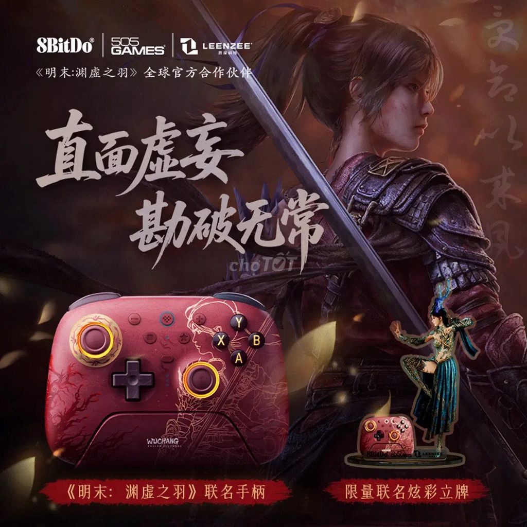 Tay cầm chơi game 8BitDo Wuchang Đỏ. Mua bán Thiết bị chơi game tại Quận Thanh Xuân Hà Nội được đăng bởi Nguyễn Quang Huy hình 1