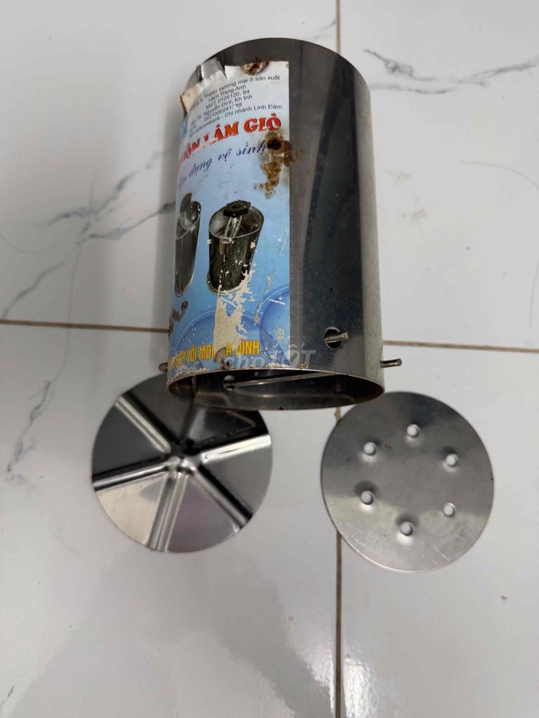 Khuôn làm giò Kim loại Mới. Mua bán Dụng cụ nhà bếp tại Quận Thanh Xuân Hà Nội được đăng bởi Nhung hình 1