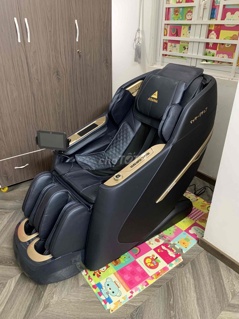 Ghế massage Sóng Âm trị liệu ASAMA Sonic 5 Đen. Mua bán Bàn ghế tại Quận Ninh Kiều Cần Thơ được đăng bởi cHan bê bi hình 1