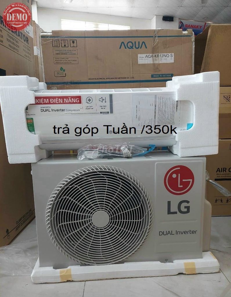 máy lạnh LG góp trả trước 2 triệu giao trong ngày