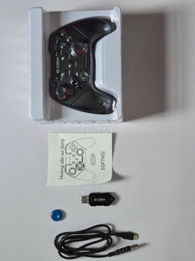 Tay cầm chơi game E-Dra EPG7602 Đen. Mua bán Thiết bị chơi game tại Thị xã Mỹ Hào Hưng Yên được đăng bởi Decor RayTracing hình 1